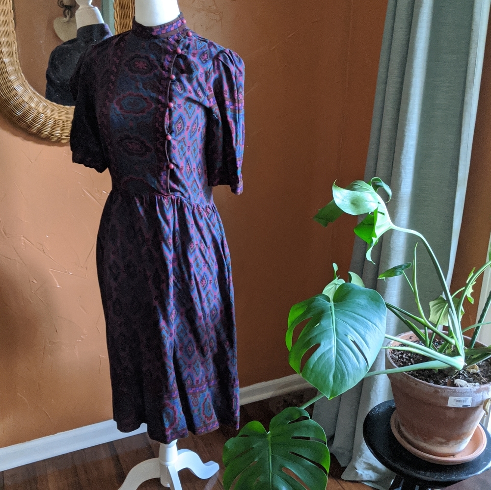 Vintage purple dress